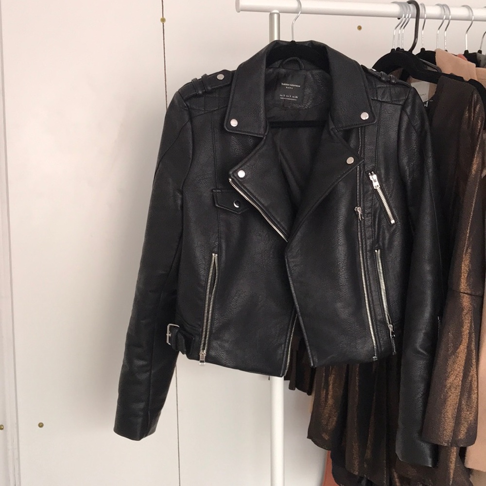 Zara Faux Leather Jacket